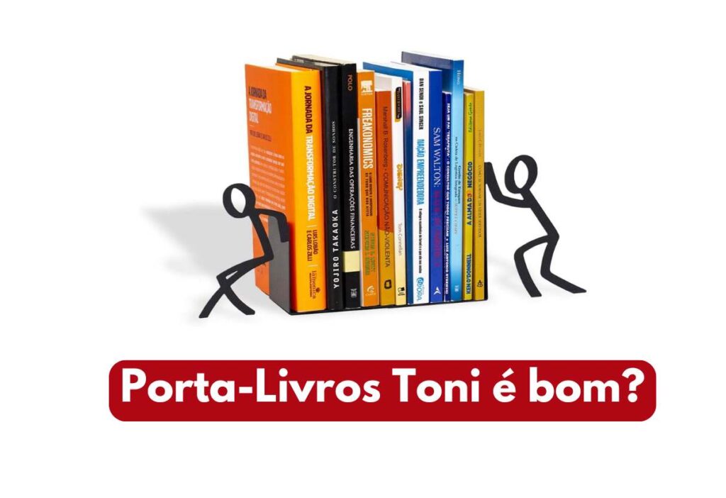 porta livros toni é bom
