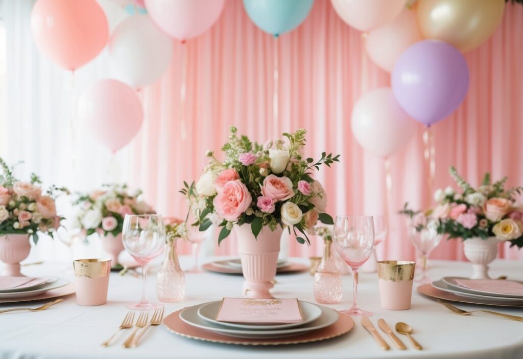 Decoração de aniversário feminino