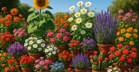Ninguém me contou: as 20 espécies de flores que gostam de sol florescem o ano todo e deixam o jardim vibrante!