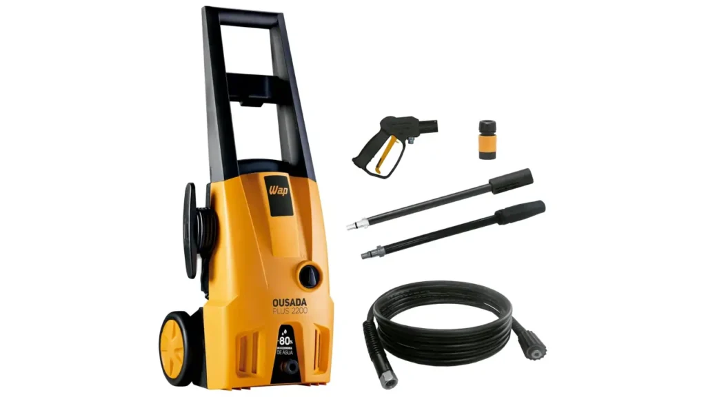 WAP Ousada Plus 2200 1750psi 1500W é Boa? Review Completo da Lavadora de Alta Pressão com Sistema Stop Total